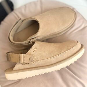 SOLD UGG Tan Suede Mules
